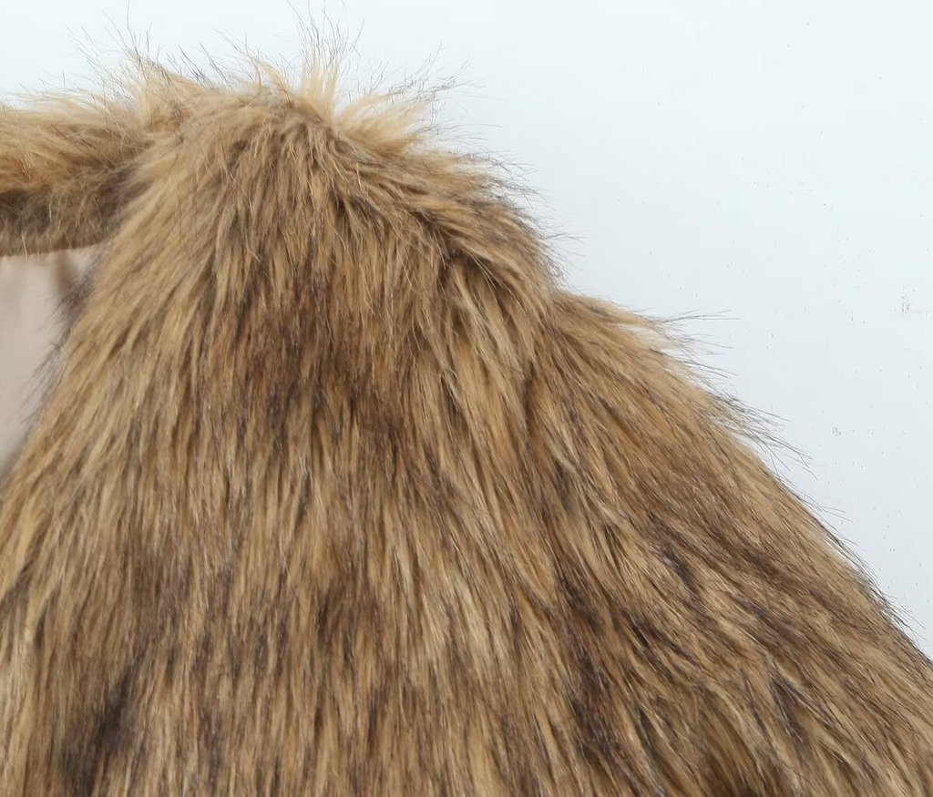 Women's Fur Overcoat Coat