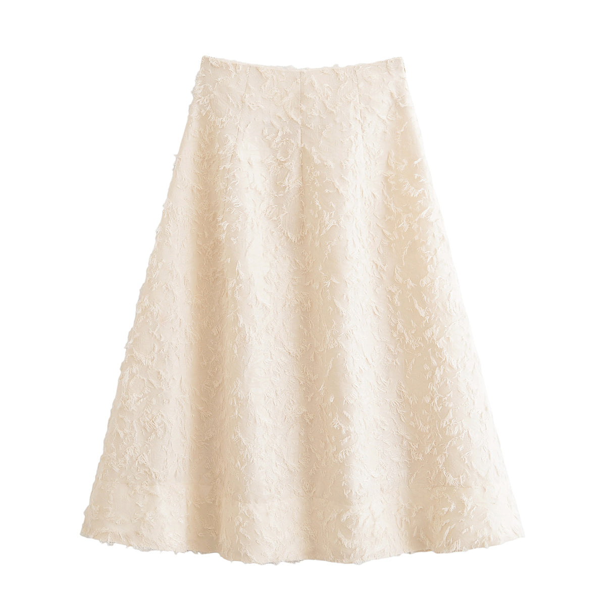 Autumn Elegant Tassel Plush Umbrella Skirt
