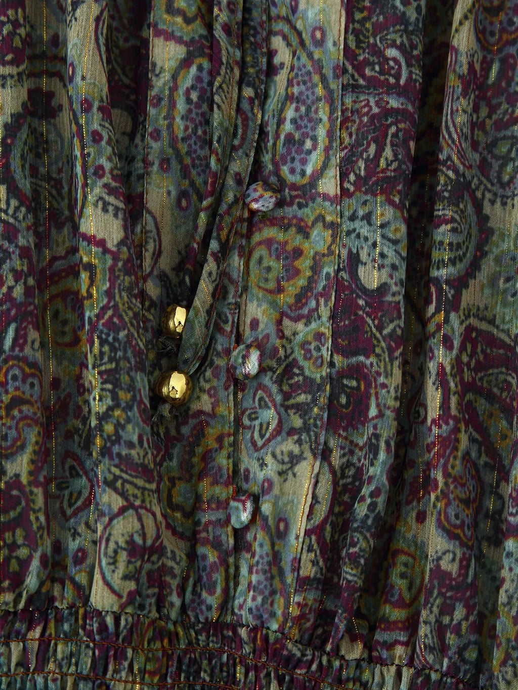 Women's Autumn Metal Color Line Dress