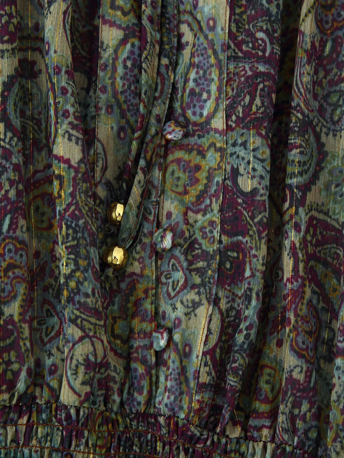 Women's Autumn Metal Color Line Dress