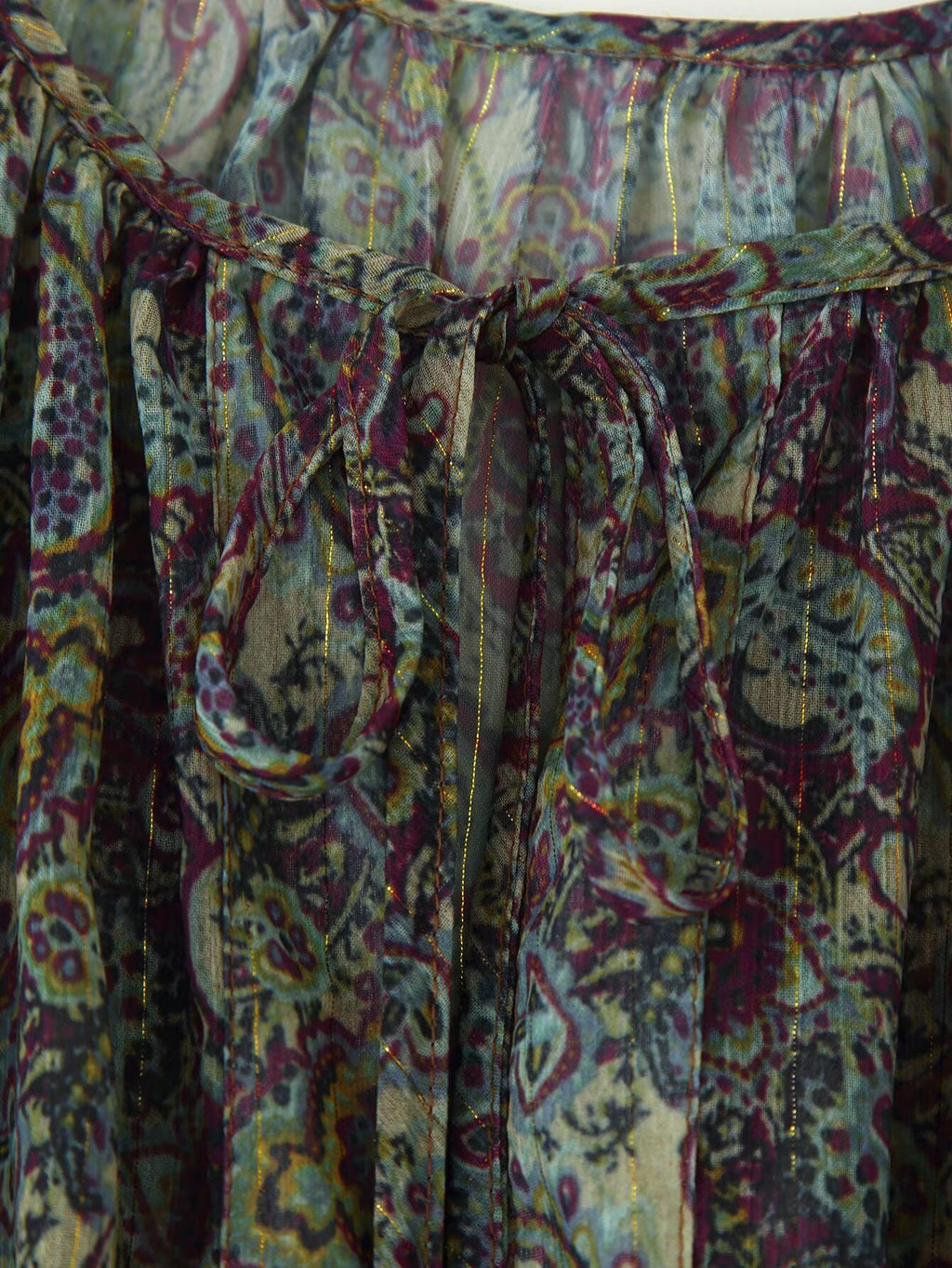 Women's Autumn Metal Color Line Dress