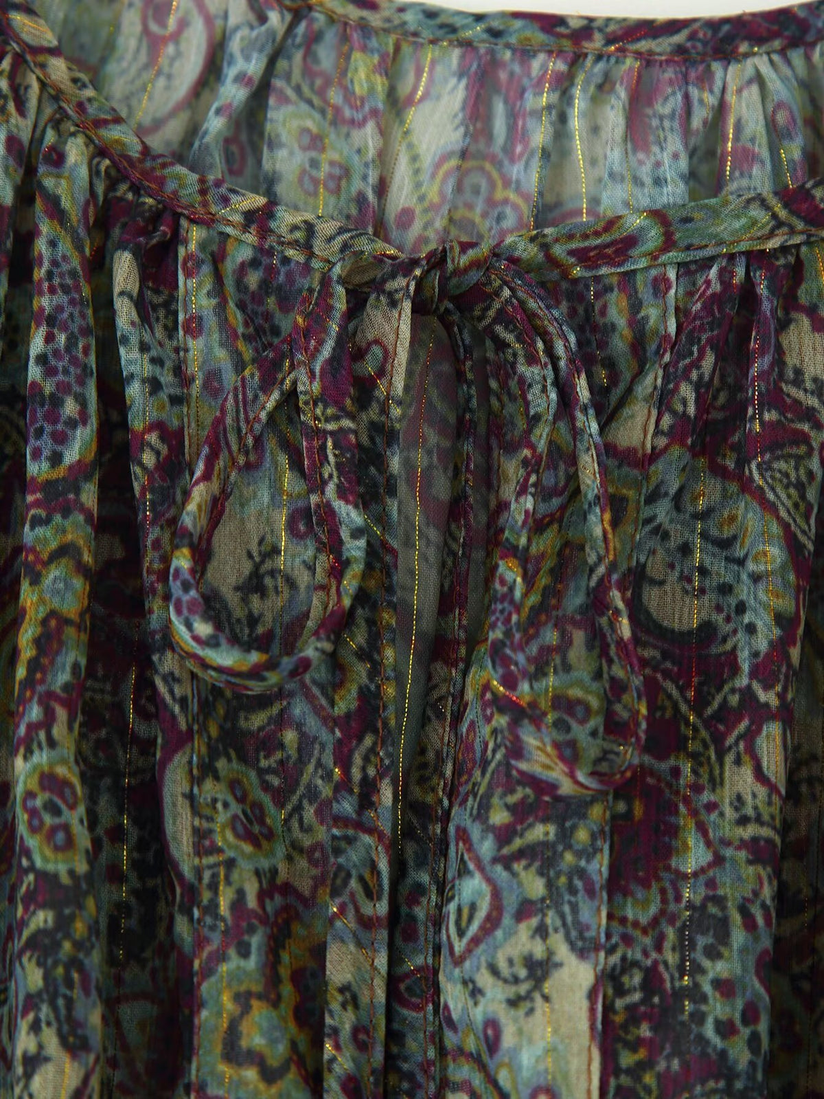 Women's Autumn Metal Color Line Dress