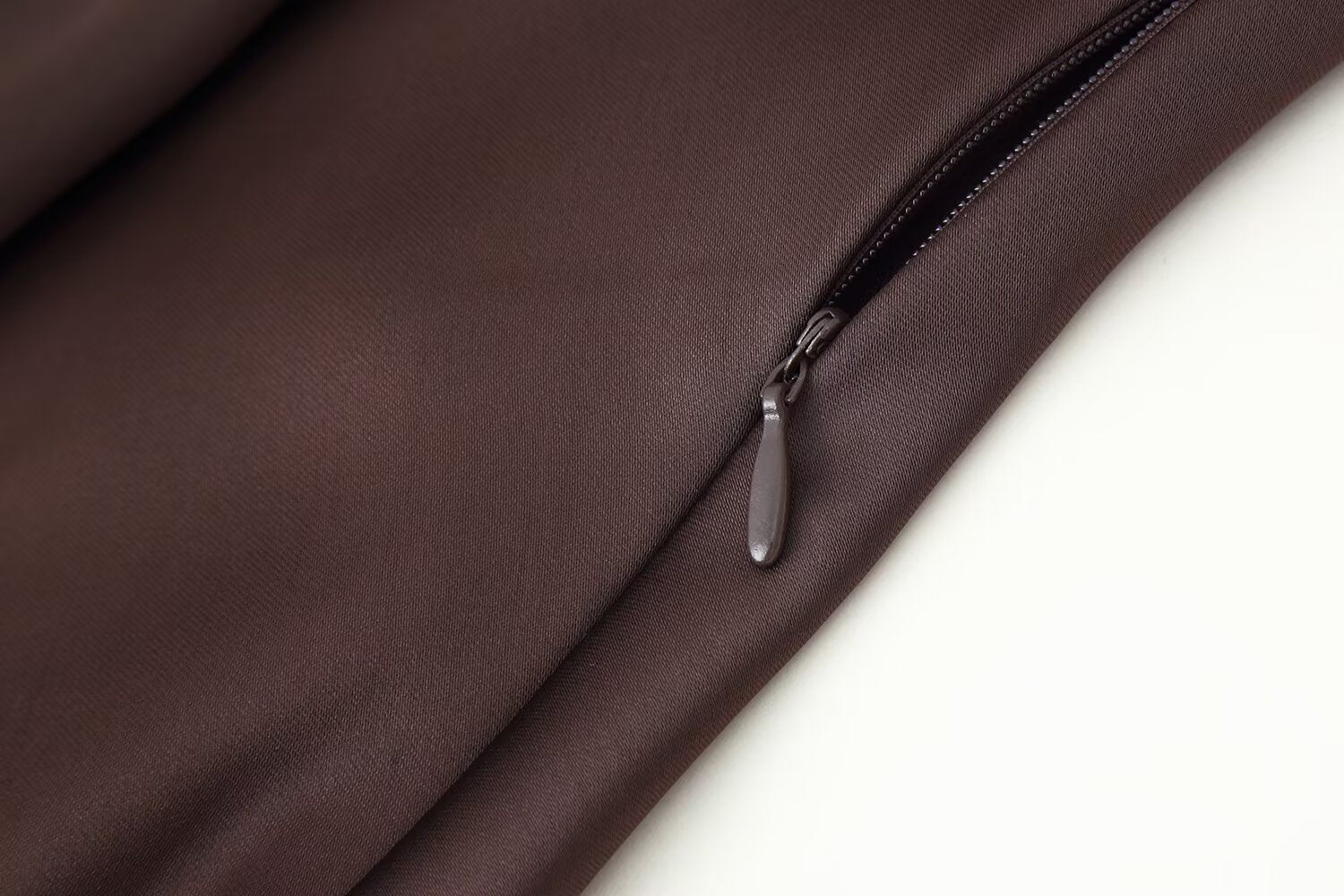 Women's Autumn Women Coat Silk Satin Texture Scarf Dress