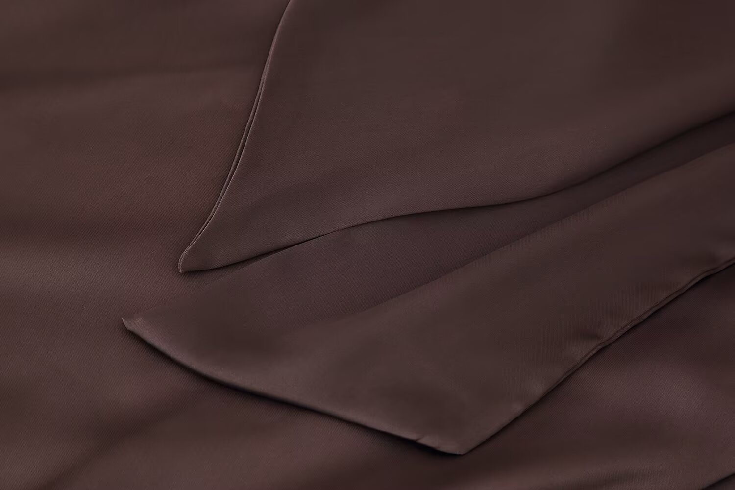 Women's Autumn Women Coat Silk Satin Texture Scarf Dress