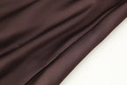 Women's Autumn Women Coat Silk Satin Texture Scarf Dress
