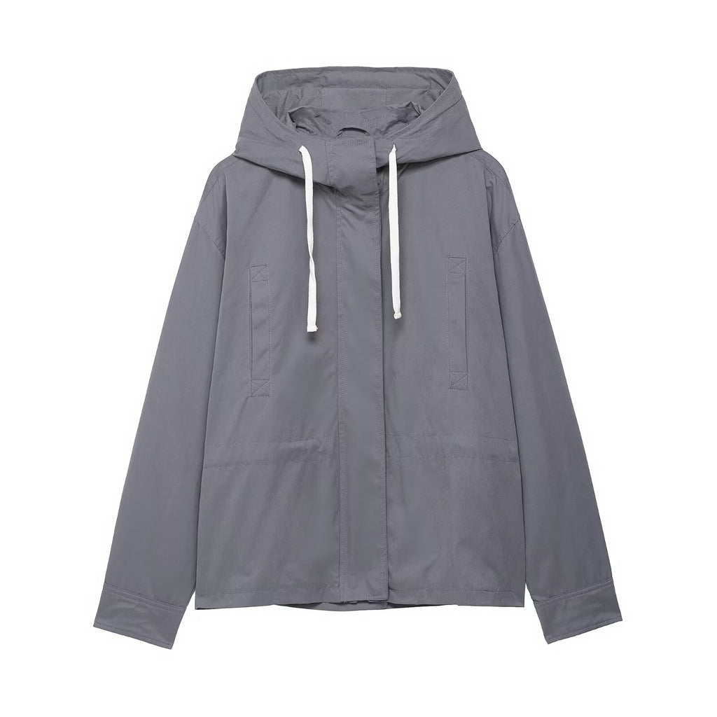 Gray coat