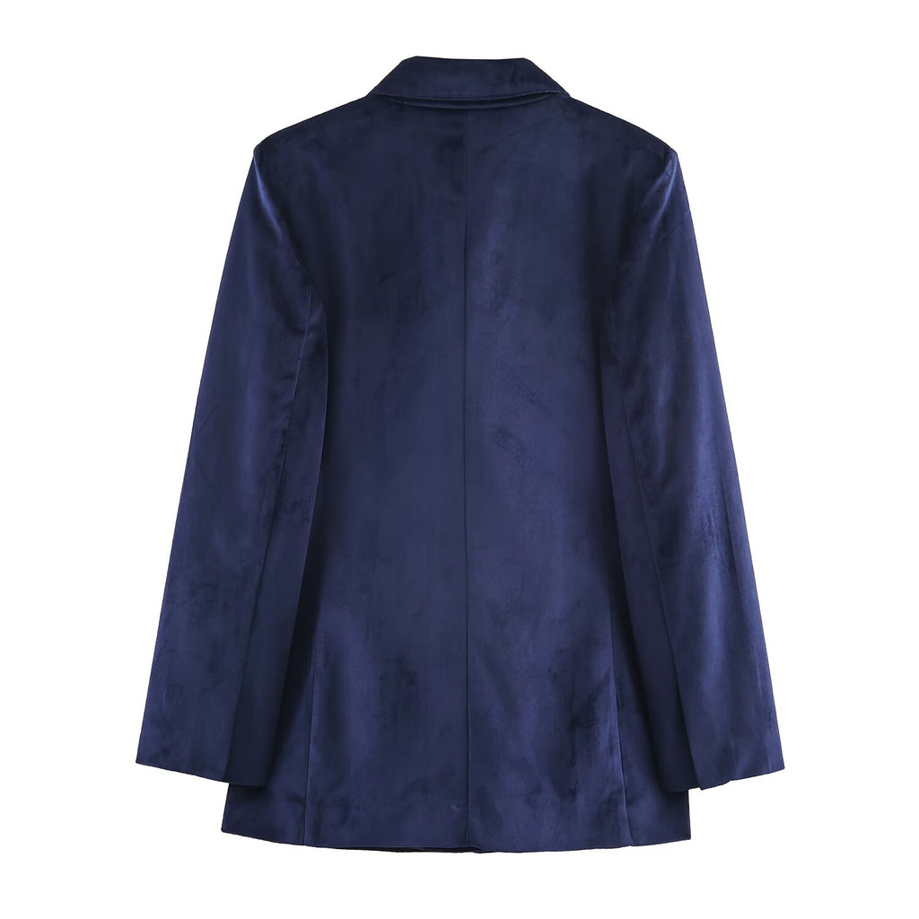 Autumn Design Blazer Wide Leg Pants Show Elegant Sets