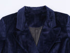 Autumn Design Blazer Wide Leg Pants Show Elegant Sets