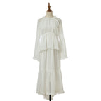 Dress With Ruffled Edge Trim