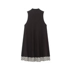 Winter All Matching Each Patchwork Knit Dress