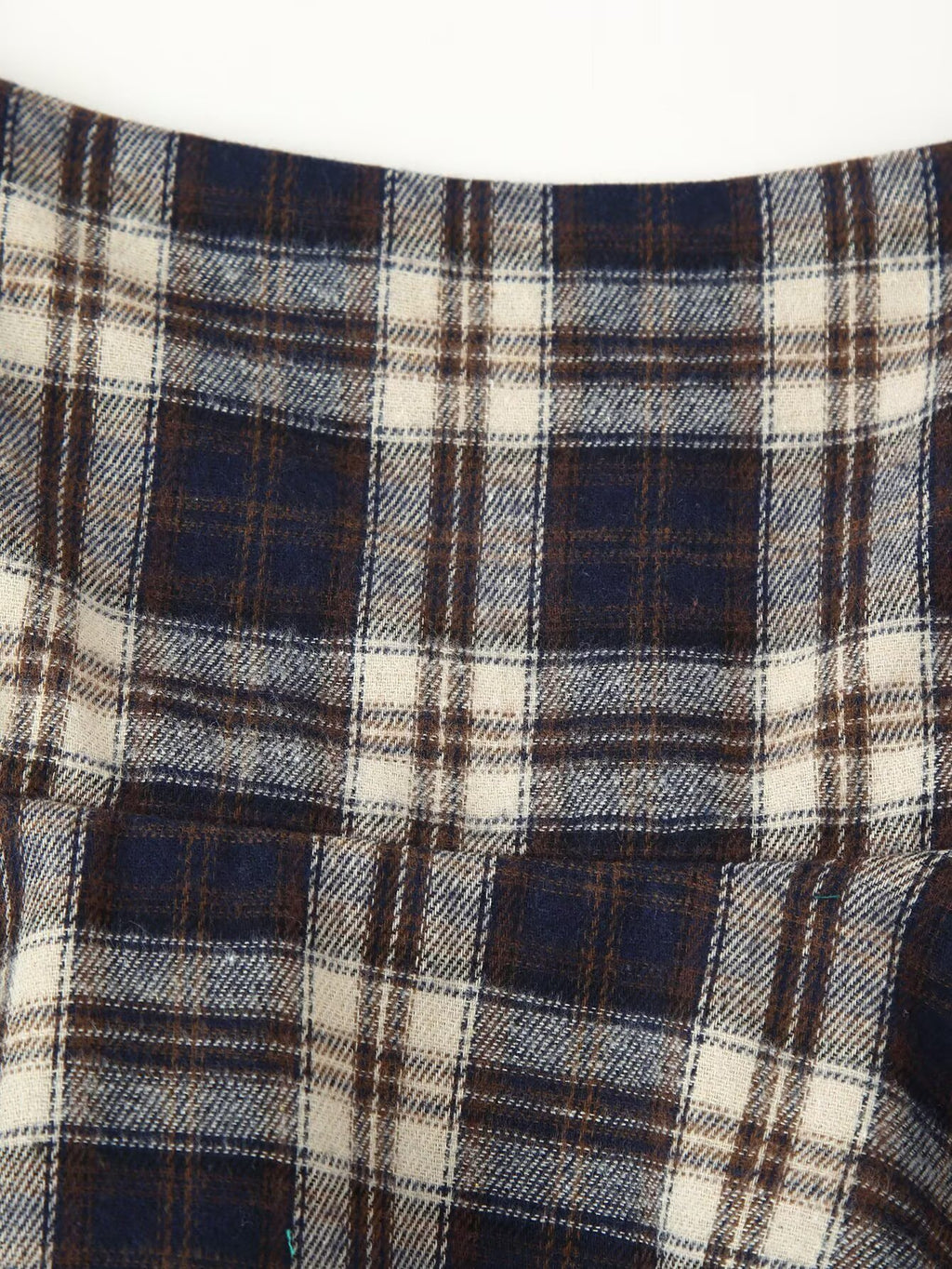 Women's Plaid Ruffle-Trim Camisole Top
