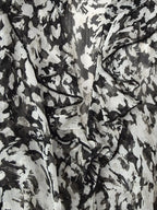 Belted Western Print Mini Dress