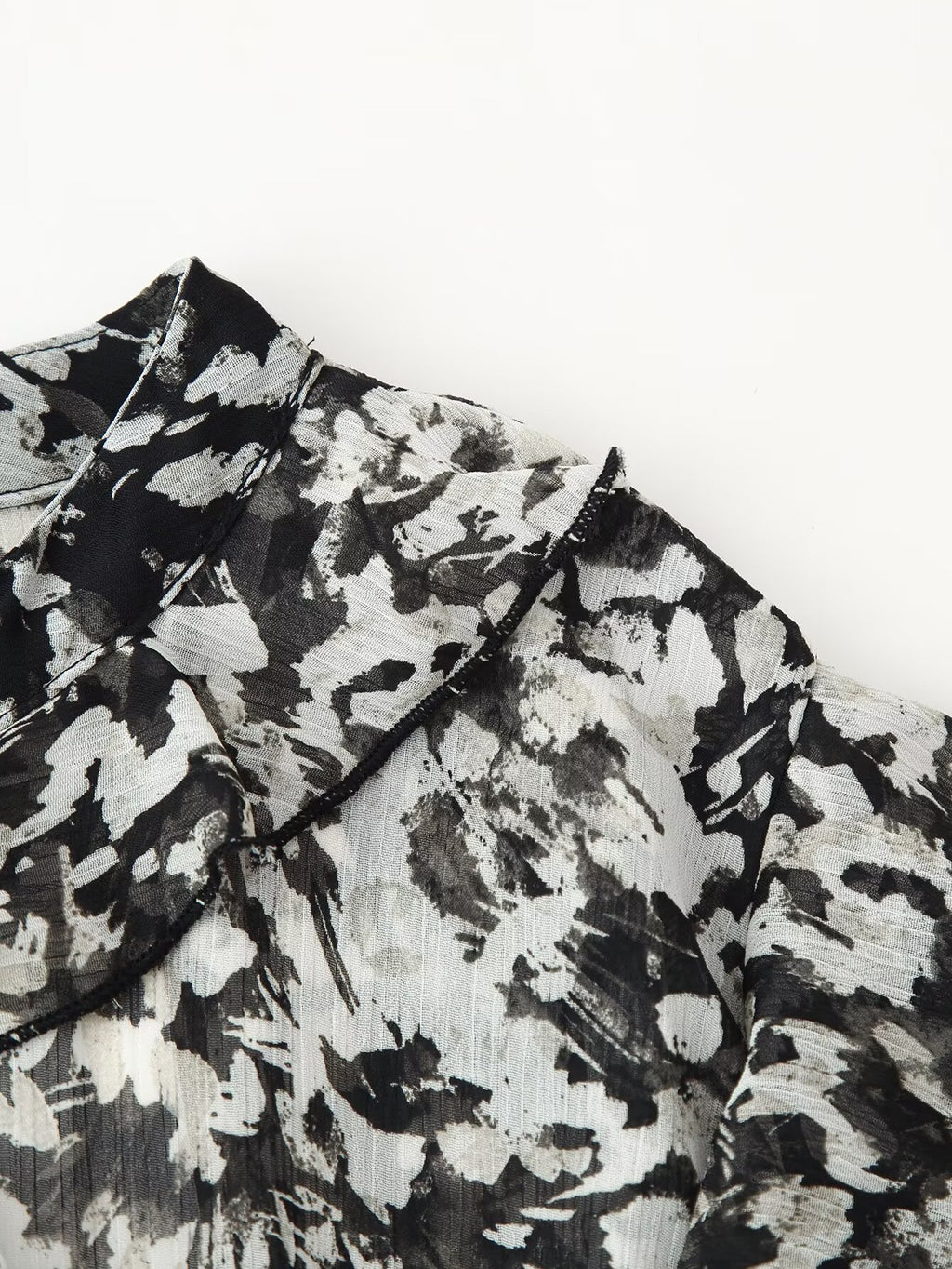 Belted Western Print Mini Dress