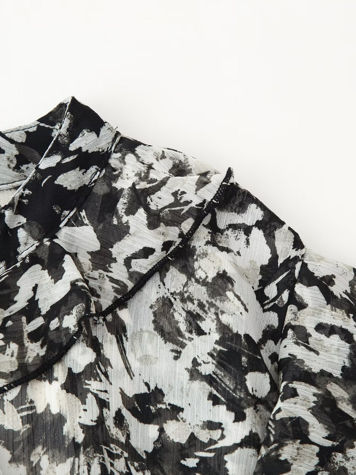 Belted Western Print Mini Dress