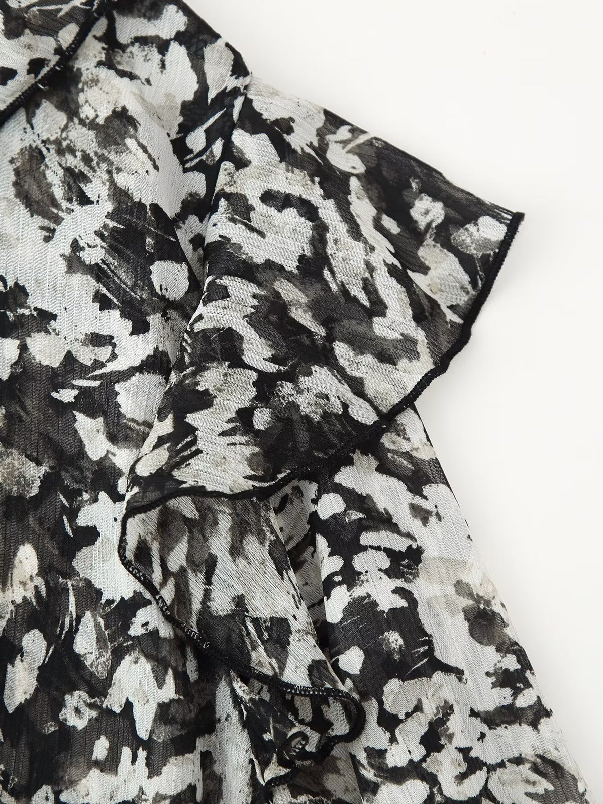 Belted Western Print Mini Dress