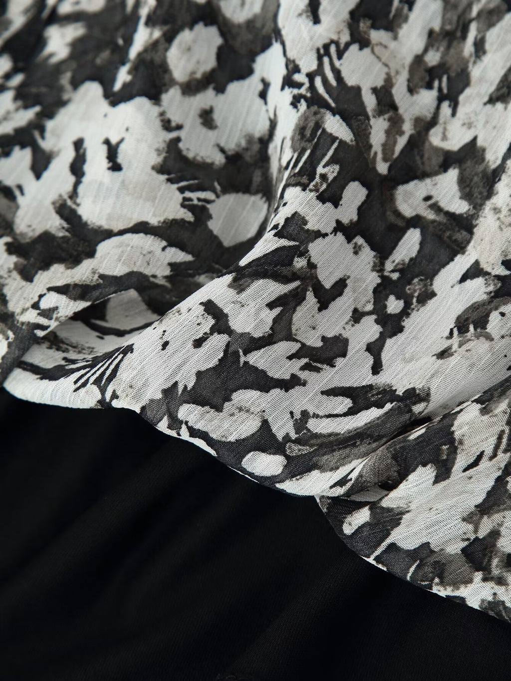 Belted Western Print Mini Dress
