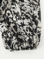 Belted Western Print Mini Dress