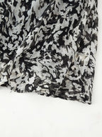 Belted Western Print Mini Dress