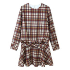 Plaid Mini Dress