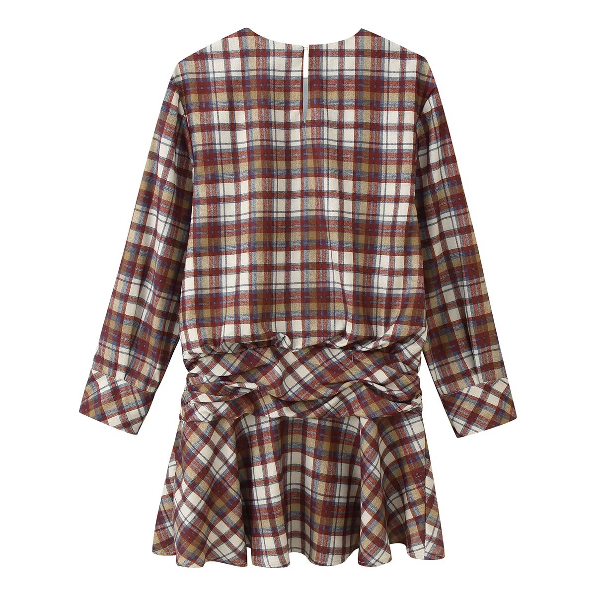 Plaid Mini Dress