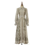 Women's Printed Shirt & Midi Skirt Two-Piece Set