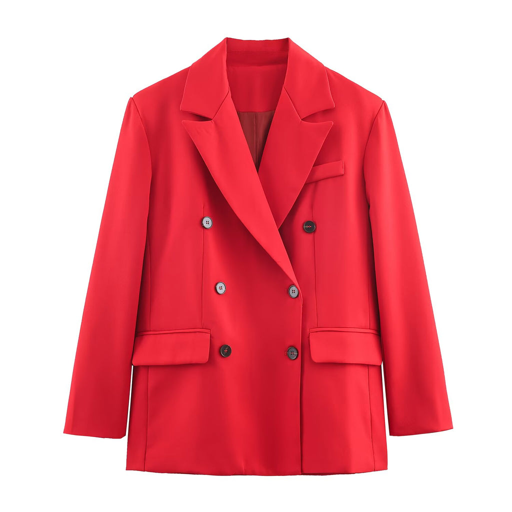 Women's Midi Skirt Suit Two-Piece Set