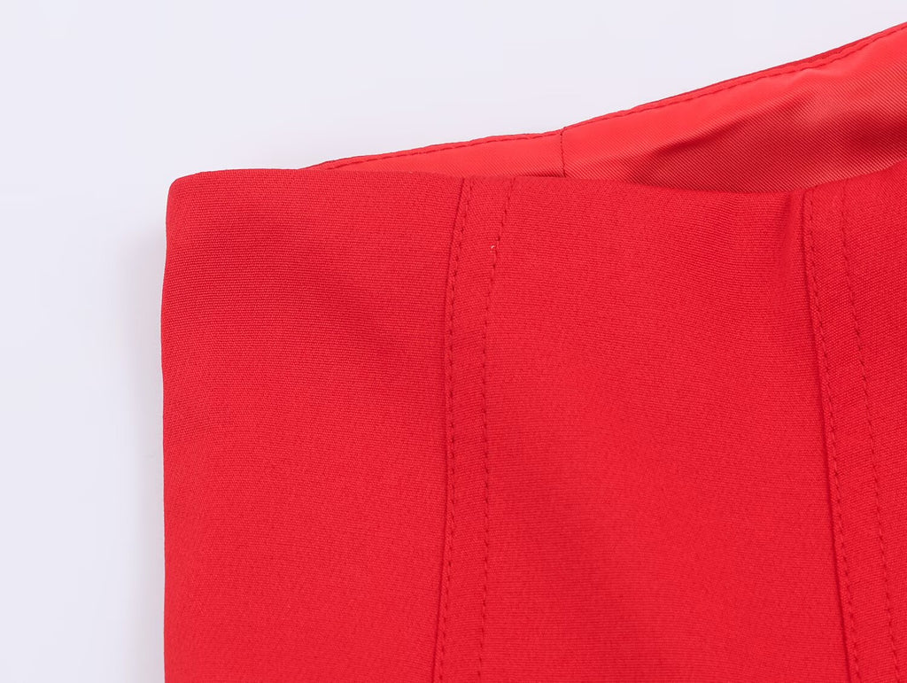 Women's Midi Skirt Suit Two-Piece Set