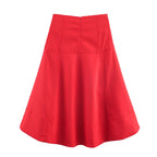 Women's Midi Skirt Suit Two-Piece Set