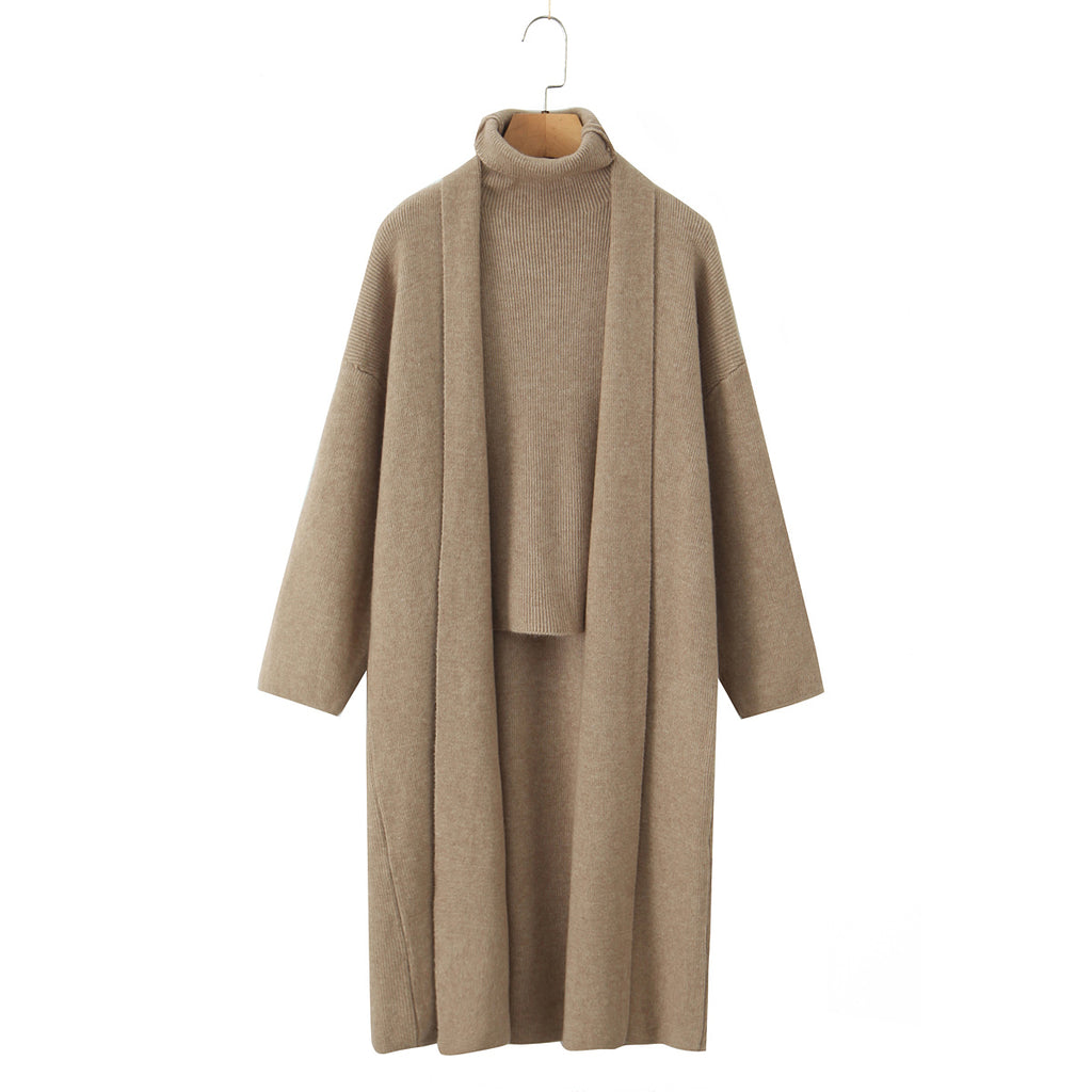 Khaki Three Piece Set