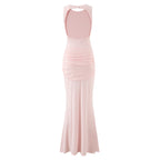 Women's Backless Maxi Dress