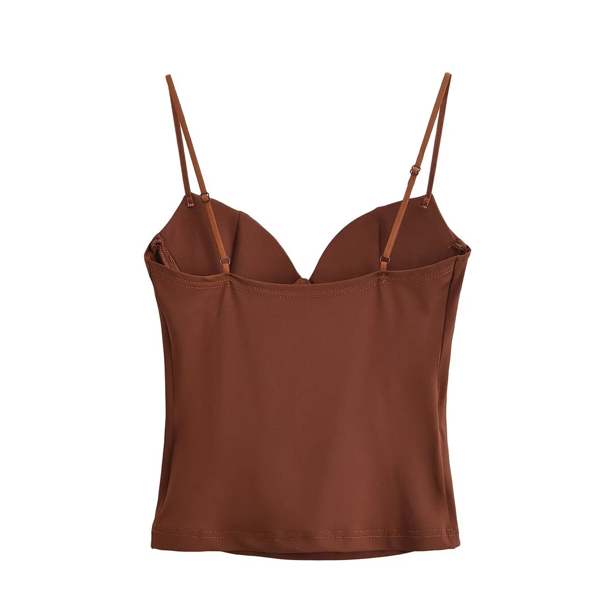 Heart Shaped Collar Camisole Tube Top