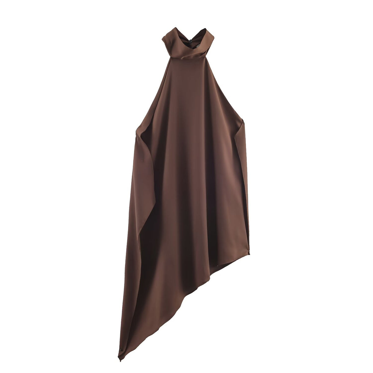 Internet Asymmetric Halter Top