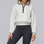 Women's Stand-Collar Windproof Sports Sweatshirt