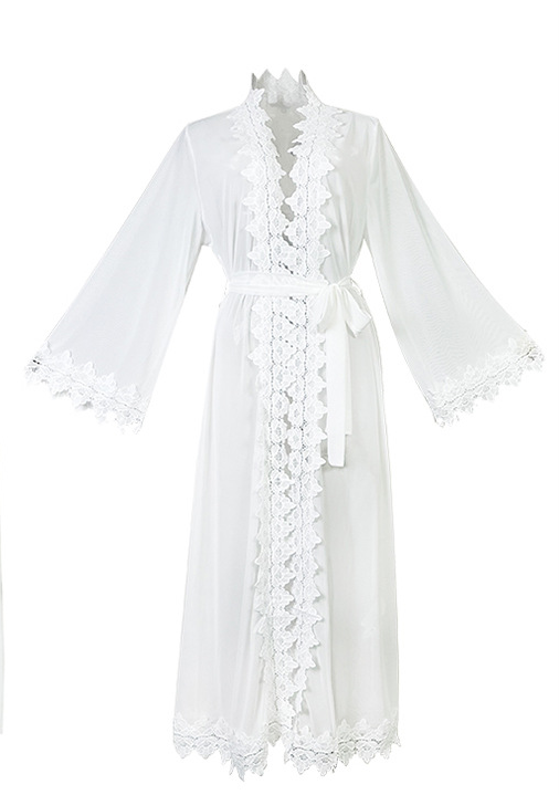White Outerwear Gown