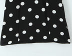 Women's Polka-Dot V-Neck Mini Dress