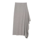 Asymmetric Midi Skirts Skirt