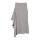 Asymmetric Midi Skirts Skirt