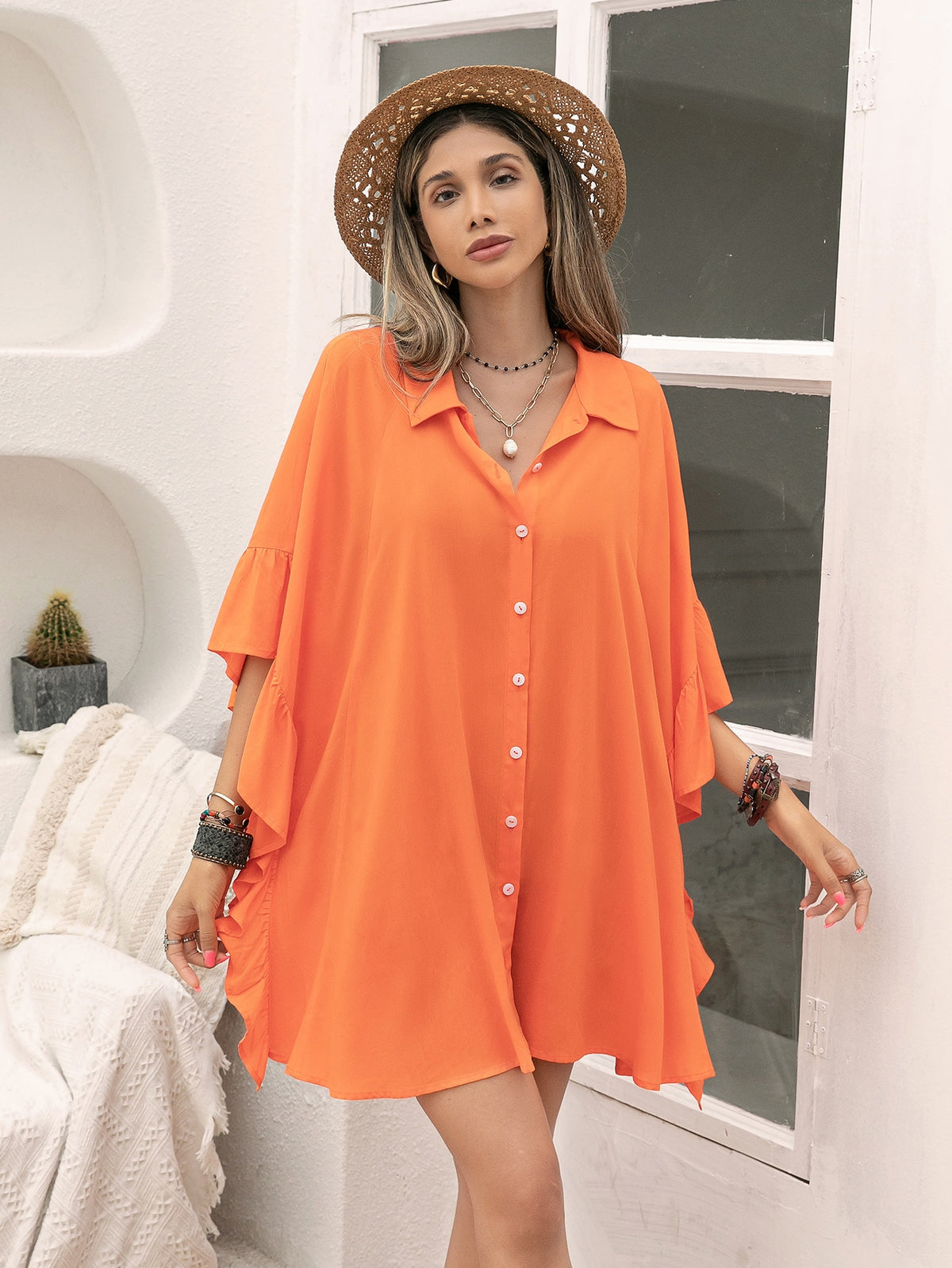Women's Vacation Long-Sleeved Shirt