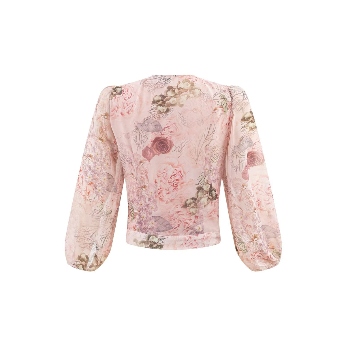 Women's Lace-Up Lace Shirt