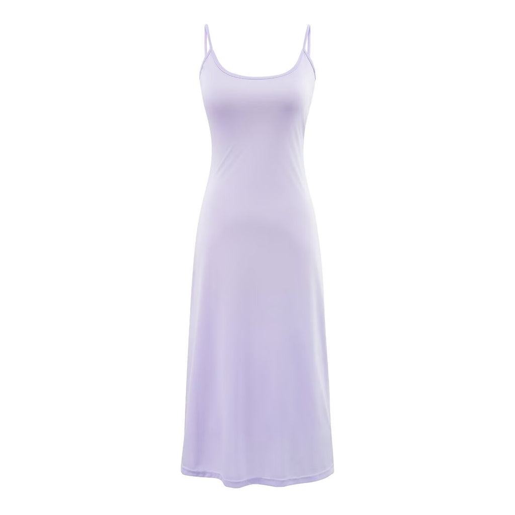 Women's Floral Crew-Neck Maxi Dress