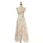 Women's Rhinestone Halter Cutout Vacation Maxi Dress
