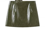 Green over skirt