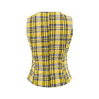 Women's Plaid Halter Vintage Vest Top