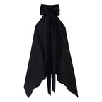 Women's Scarf Collar Halter Top