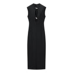 Rhinestone Cutout Bodycon Maxi Dress