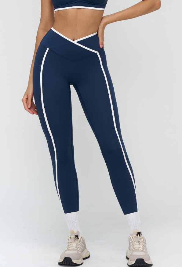Cross-Waist Yoga Pants