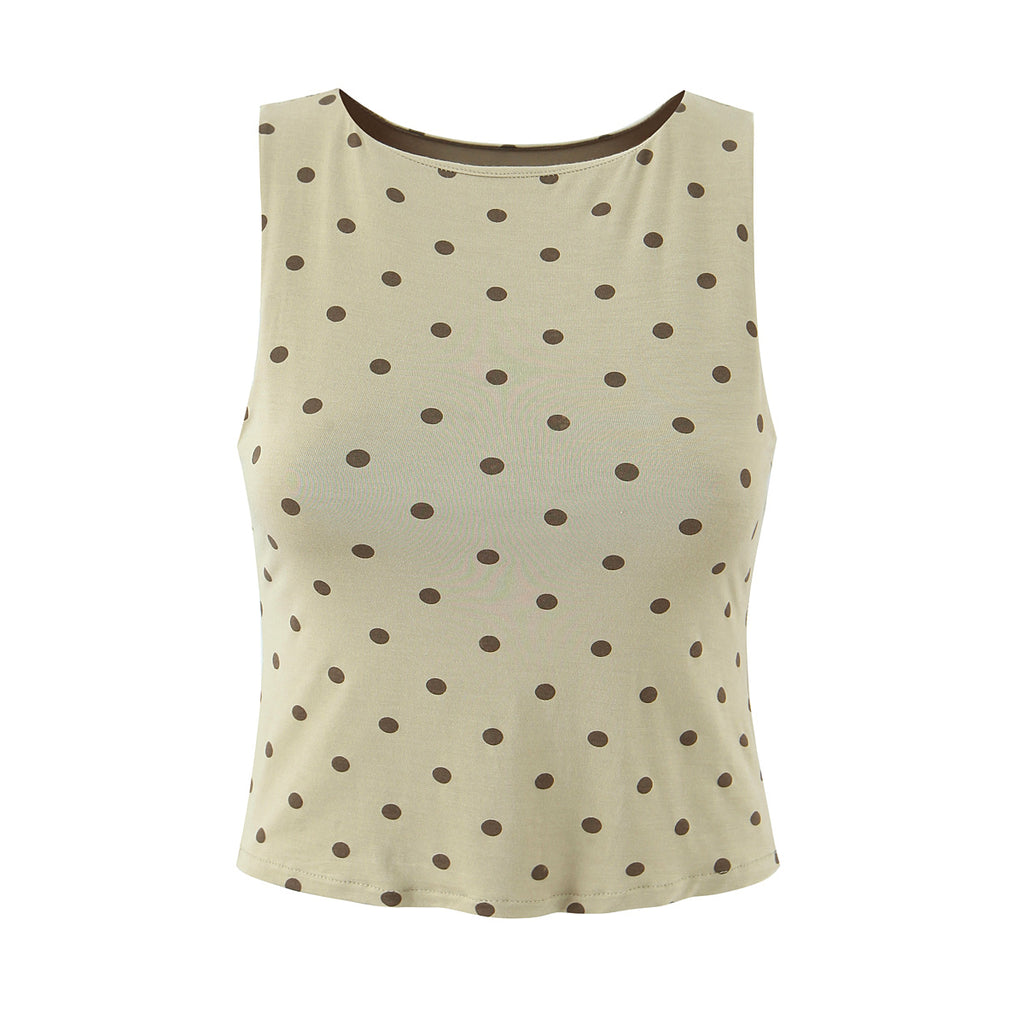 Polka Dot Vest
