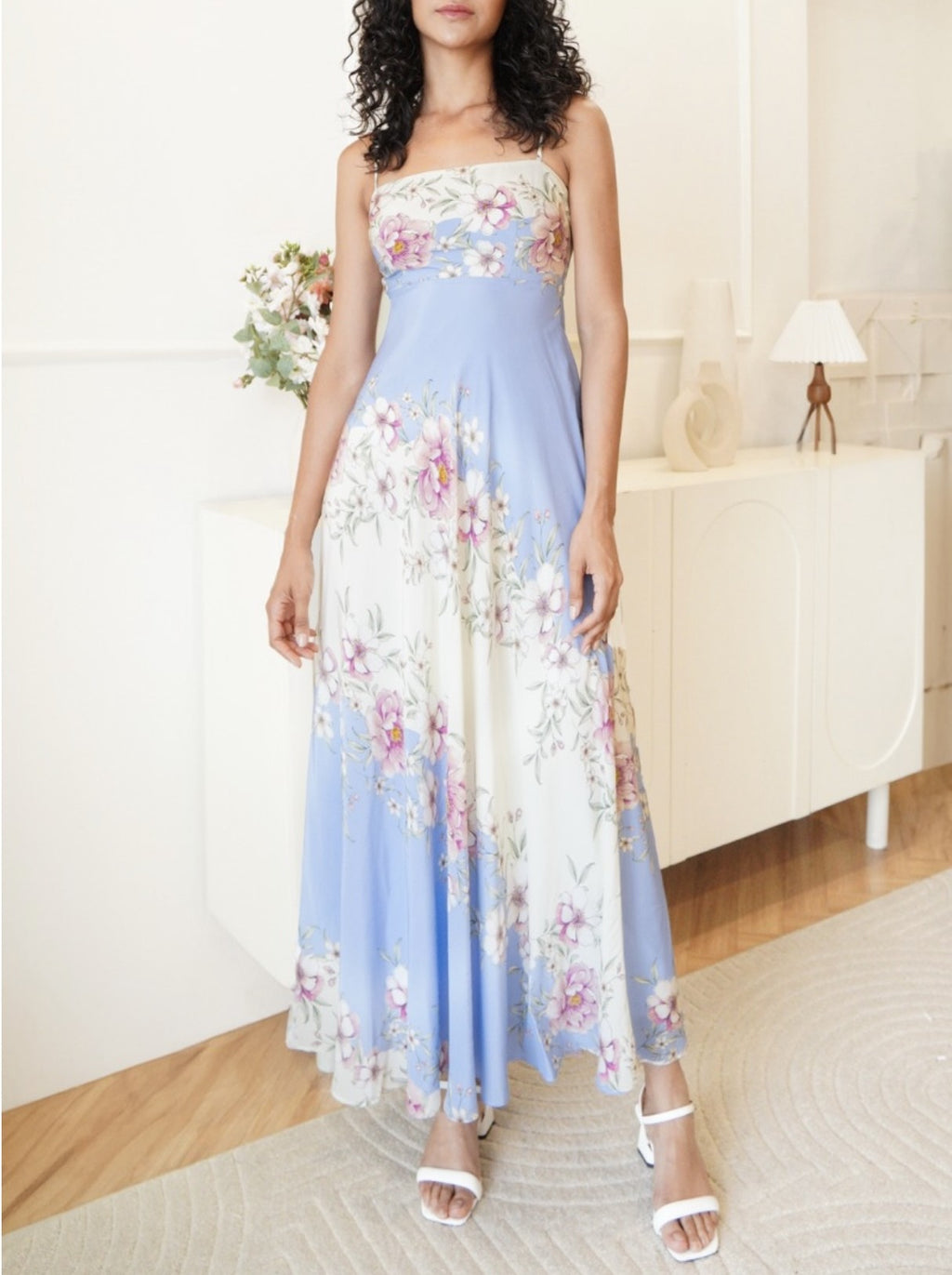 Women's Clothing Graceful Vacation Positioning Printed Dress