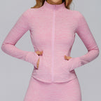 Brushed Zip-Up Sports Jacket