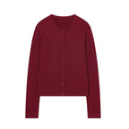 Women's Casual Soft Plain Stitch Knit Coat